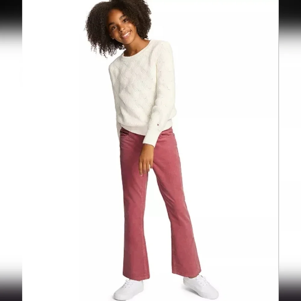 Tommy Hilfiger Corduroy  Mid Rise Flare Pants